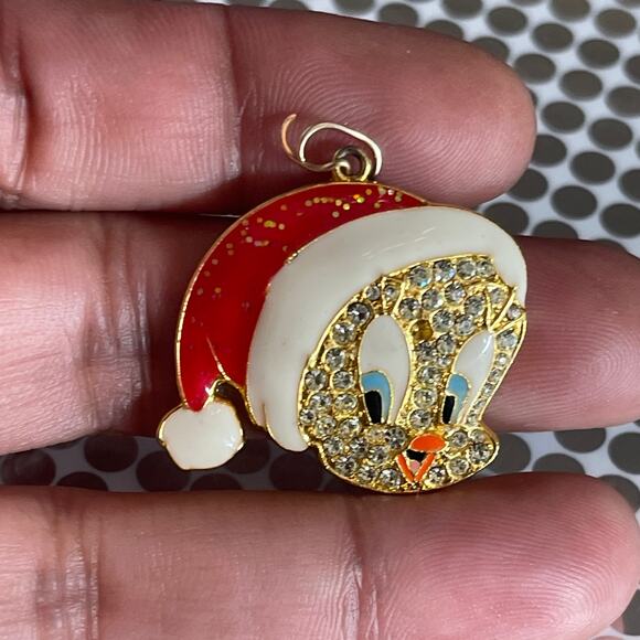 Vintage Warner Brothers Tweetie Bird Necklace Pandant Charm B#4 - Picture 2 of 6